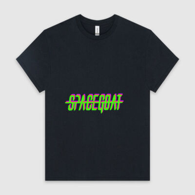 Neon Goat Font Tee 2 Thumbnail